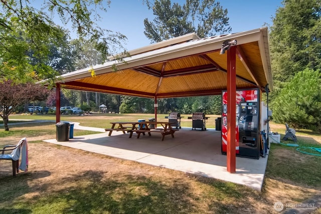 18328 15th Pl NE, Shoreline, WA 98155 - view of community with a gazebo and a lawn