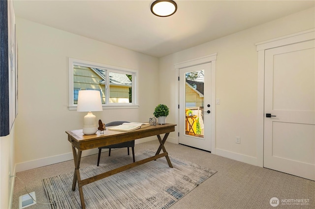 3430 42nd Ave SW, Seattle, WA 98116 - office area with light colored carpet