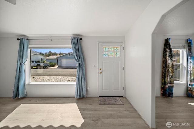 1809 Heritage Hvn, Wenatchee, WA 98801 - entryway with healthy amount of natural light and wood finished floors
