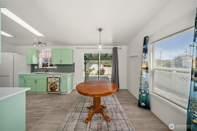 1809 Heritage Hvn, Wenatchee, WA 98801 - dining room with healthy amount of natural light and light wood-style floors