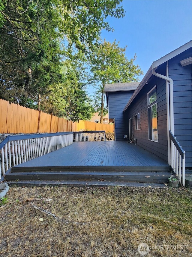 22528 100th Ave SE, Kent, WA 98031 - wooden deck featuring a fenced backyard
