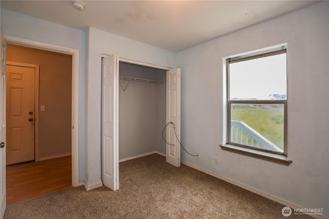 1488 Ocean Shores Blvd SW, Ocean Shores, WA 98569 - unfurnished bedroom featuring carpet floors and a closet