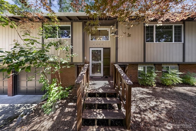 4402 Clearwater Dr SE, Lacey, WA 98503 - property entrance with brick siding and driveway