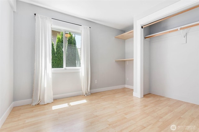 2427 Lincoln St, Bellingham, WA 98225 - unfurnished bedroom featuring wood finished floors and a closet