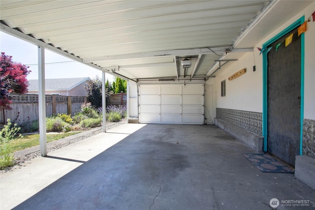 2427 Lincoln St, Bellingham, WA 98225 - garage featuring an attached carport