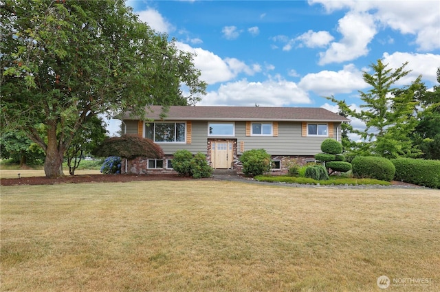 11112 234th St E, Graham, WA 98338 - raised ranch featuring a front lawn