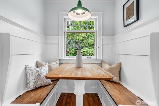 7016 Fremont Ave N, Seattle, WA 98103 - dining room featuring dark wood-type flooring