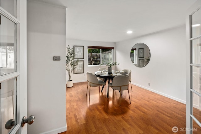 204 Duvall Ave SE, Renton, WA 98059 - dining room featuring wood finished floors and recessed lighting