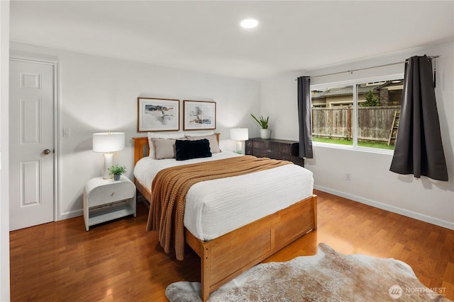 204 Duvall Ave SE, Renton, WA 98059 - bedroom featuring wood finished floors and recessed lighting