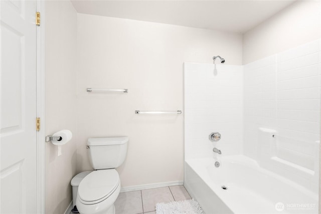 18110 85th St E, Bonney Lake, WA 98391 - full bathroom with tile patterned floors and  shower combination