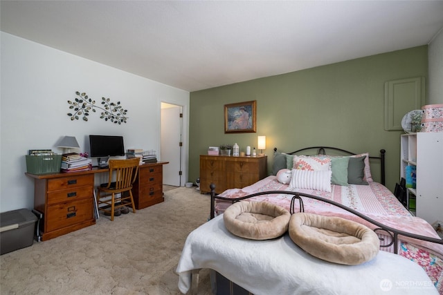 1710 E Highland Ave, Mount Vernon, WA 98273 - bedroom with carpet floors and an office area