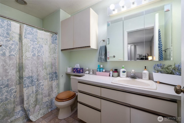 1710 E Highland Ave, Mount Vernon, WA 98273 - bathroom featuring toilet and vanity