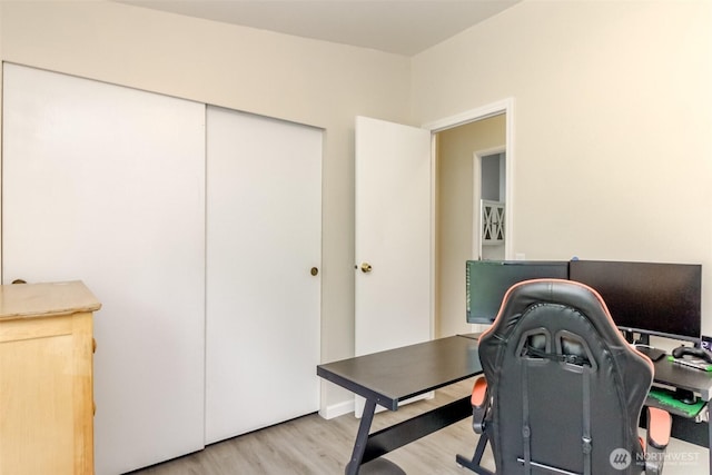 15816 251st St E, Graham, WA 98338 - home office with light wood-type flooring