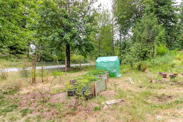 15816 251st St E, Graham, WA 98338 - view of yard featuring a vegetable garden