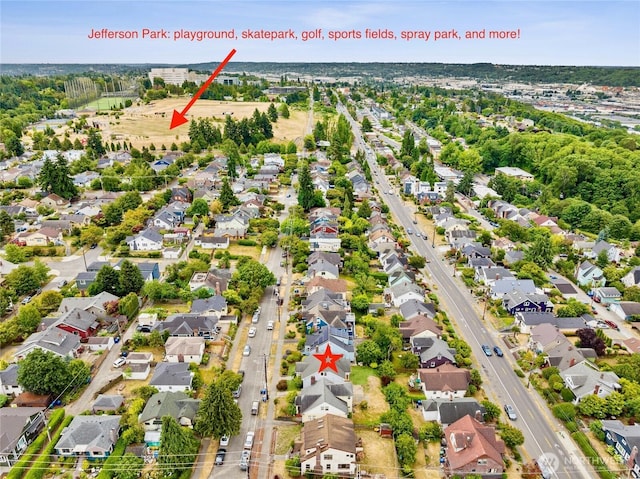 3211 16th Ave S, Seattle, WA 98144 - aerial view of residential area
