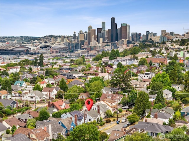 3211 16th Ave S, Seattle, WA 98144 - aerial view of skyline
