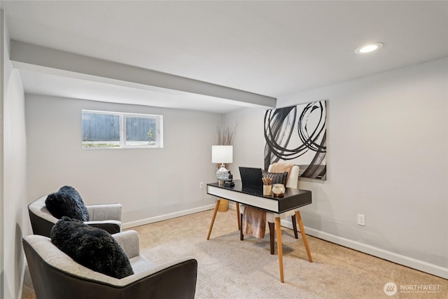 111 27th Ave S, Seattle, WA 98144 - office area featuring carpet flooring and recessed lighting