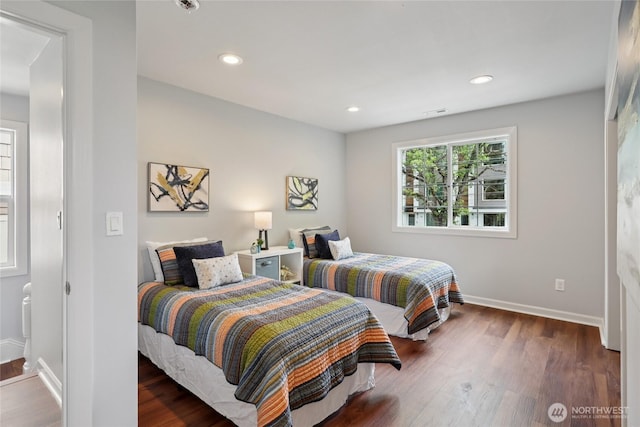 111 27th Ave S, Seattle, WA 98144 - bedroom with wood finished floors and recessed lighting
