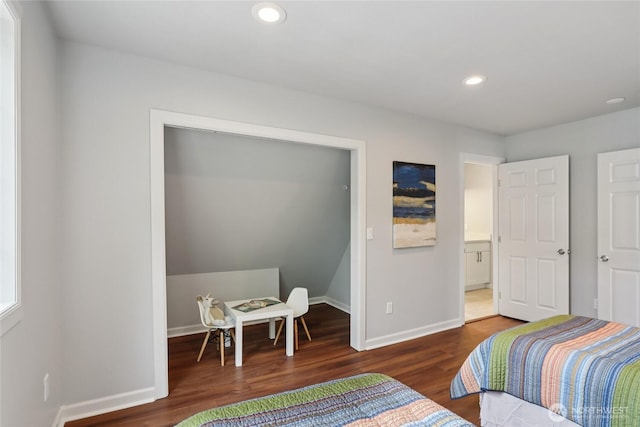 111 27th Ave S, Seattle, WA 98144 - bedroom with wood finished floors and recessed lighting