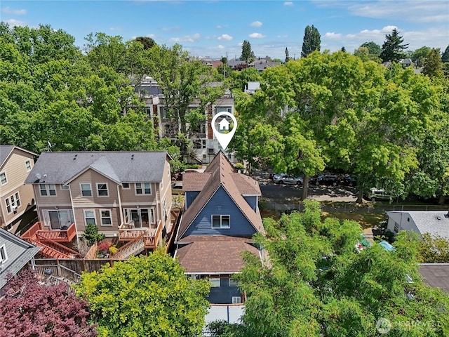 111 27th Ave S, Seattle, WA 98144 - aerial view of residential area