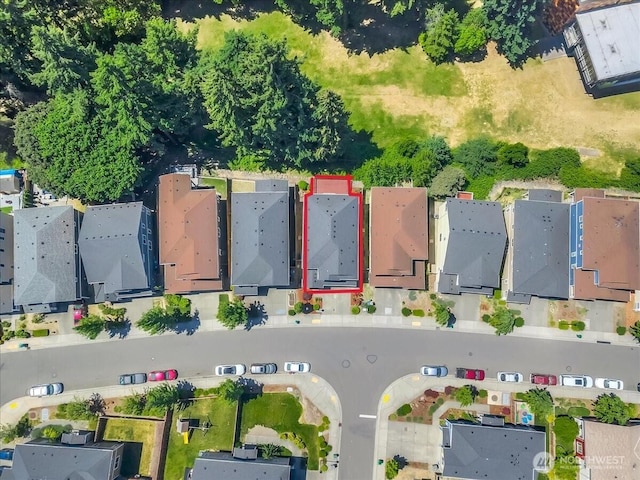 11103 5th Ave SW, Seattle, WA 98146 - aerial overview of property's location featuring property parcel outlined