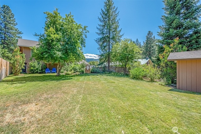106 River St, Leavenworth, WA 98826 - view of fenced backyard