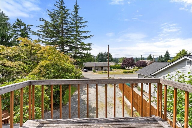 383 E Piper Way, Camano Island, WA 98282 - view of wooden terrace