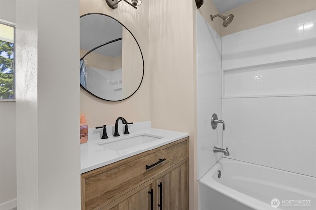 1173 Grauel Ramapo Rd, Port Angeles, WA 98363 - full bath with shower / bath combo with shower curtain and vanity