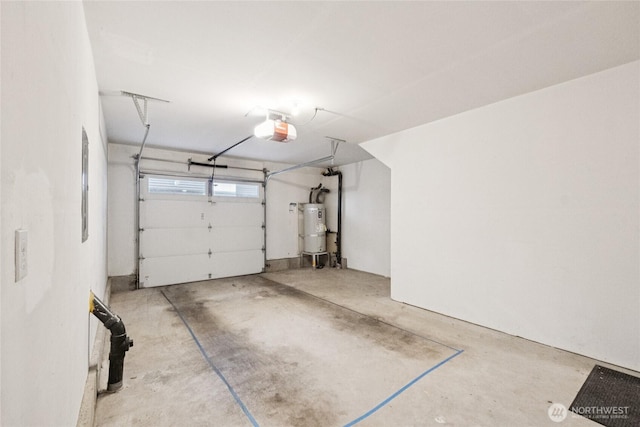 4214 S Trenton St, Seattle, WA 98118 - garage with a garage door opener and water heater