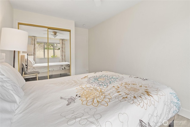 1400 Hubbell Pl Unit 909, Seattle, WA 98101 - bedroom with a closet and baseboards