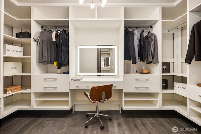 11210 SE 74th St, Newcastle, WA 98056 - spacious closet with wood finished floors