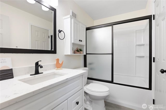 13838 NE 60th St Unit 165, Redmond, WA 98052 - full bath featuring vanity and bath / shower combo with glass door