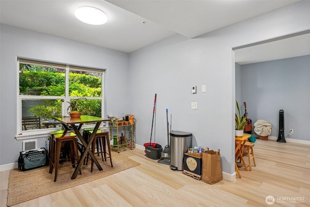 3221 SW Avalon Way Unit 113, Seattle, WA 98126 - dining area with wood finished floors