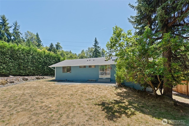 13726 SE 24th St, Bellevue, WA 98005 - rear view of house with a patio