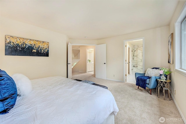 5044 157th Ct NE, Redmond, WA 98052 - carpeted bedroom with baseboards and ensuite bathroom