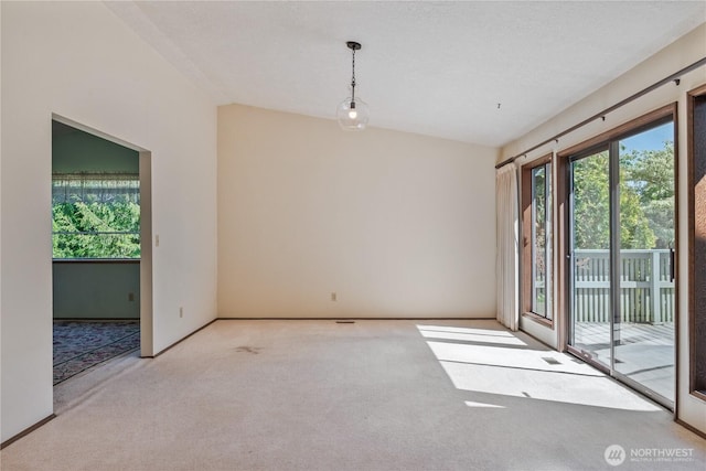 17 Jeffery Pl, Longview, WA 98632 - carpeted empty room featuring lofted ceiling
