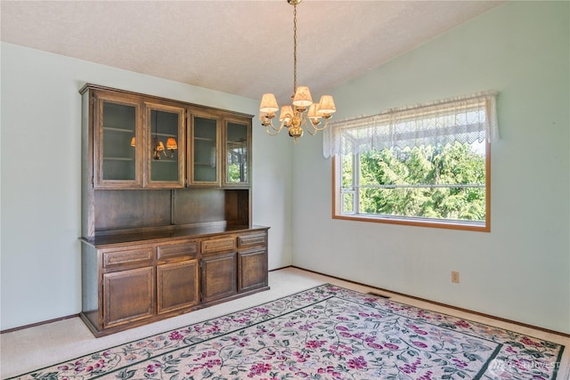 17 Jeffery Pl, Longview, WA 98632 - dining room with a chandelier and light colored carpet