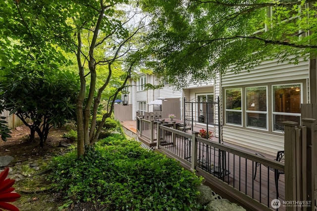23430 100th Ave SE Unit E102, Kent, WA 98031 - view of wooden terrace