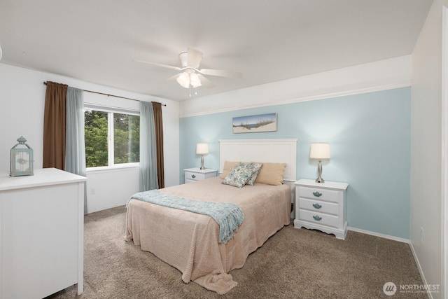 23430 100th Ave SE Unit E102, Kent, WA 98031 - bedroom with carpet floors and ceiling fan