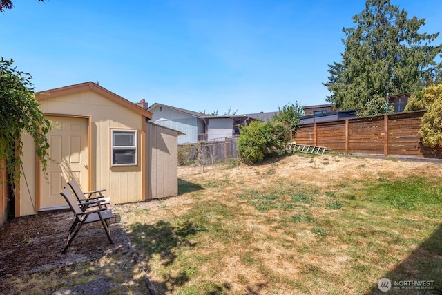 3235 33rd Ave S, Seattle, WA 98144 - fenced backyard featuring a shed