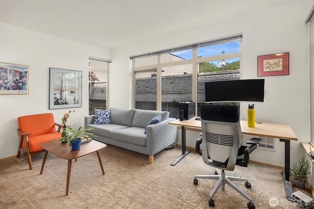 1610 Belmont Ave Unit 314, Seattle, WA 98122 - carpeted office featuring baseboards