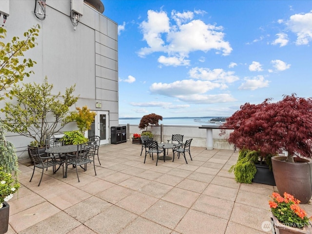 121 Vine St Unit 2405, Seattle, WA 98121 - view of patio / terrace featuring outdoor dining area