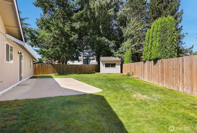 11950 SE 253rd St, Kent, WA 98030 - fenced backyard with a patio and a storage shed