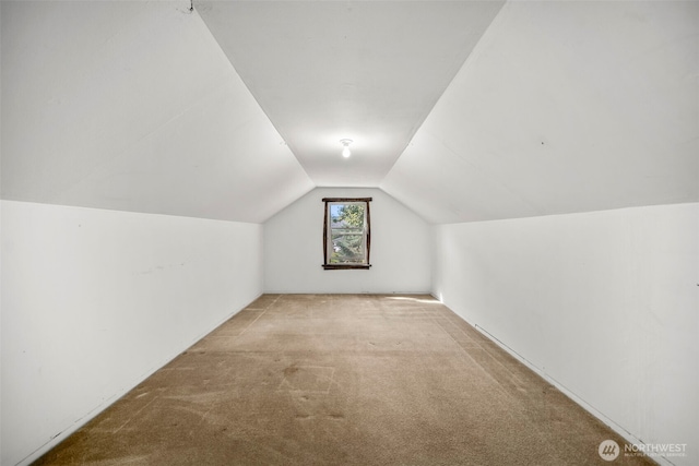 2301 NW Cascade Ave, East Wenatchee, WA 98802 - additional living space with carpet and lofted ceiling