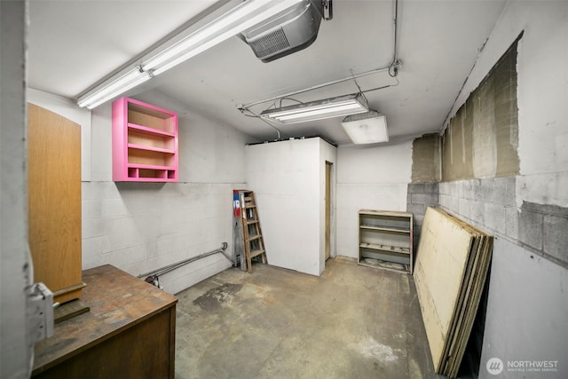 2301 NW Cascade Ave, East Wenatchee, WA 98802 - below grade area featuring baseboard heating and concrete block wall