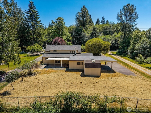 1524 26th Ave NE, Olympia, WA 98506 - back of property featuring an outdoor structure