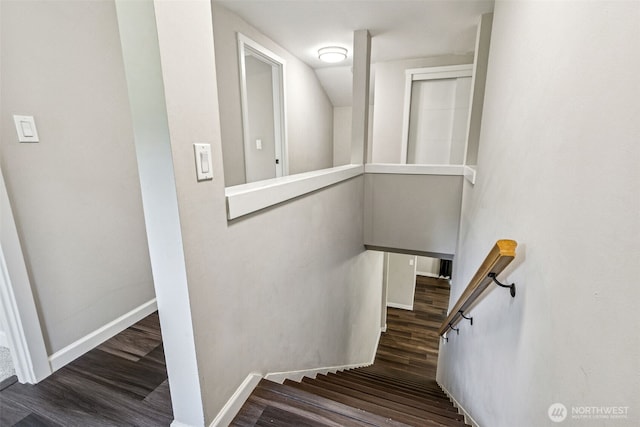 1524 26th Ave NE, Olympia, WA 98506 - stairs with wood finished floors and baseboards