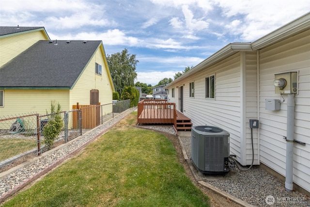 1312 Welch Ave, Wenatchee, WA 98801 - view of yard with a deck