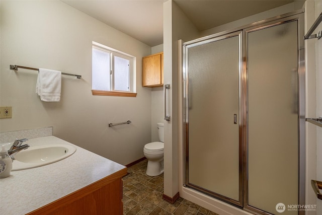 1312 Welch Ave, Wenatchee, WA 98801 - bathroom featuring vanity and a shower stall