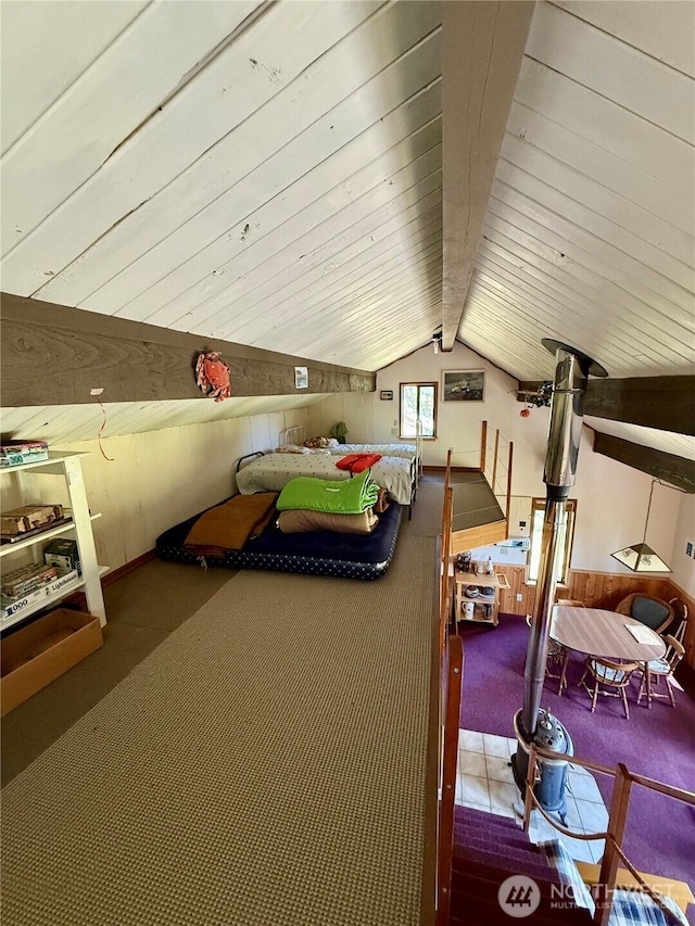 108 N Airport Way, Friday Harbor, WA 98250 - bedroom with carpet floors